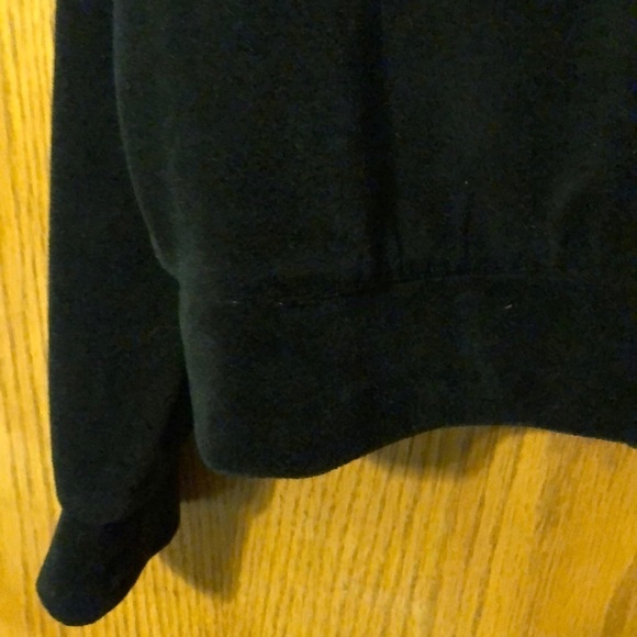 Max Studio Black Velvet Hoodie S - Picture 5 of 6